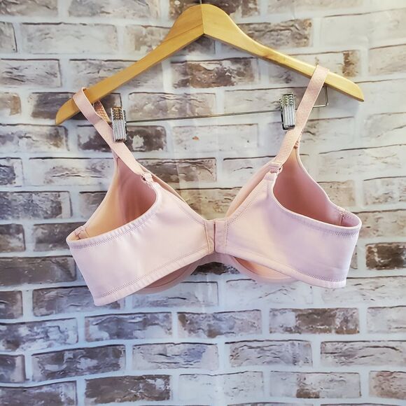 Vanity Fair Bra 40C Pink Adjustable Straps Back Hook Wired - Picture 5 of 9